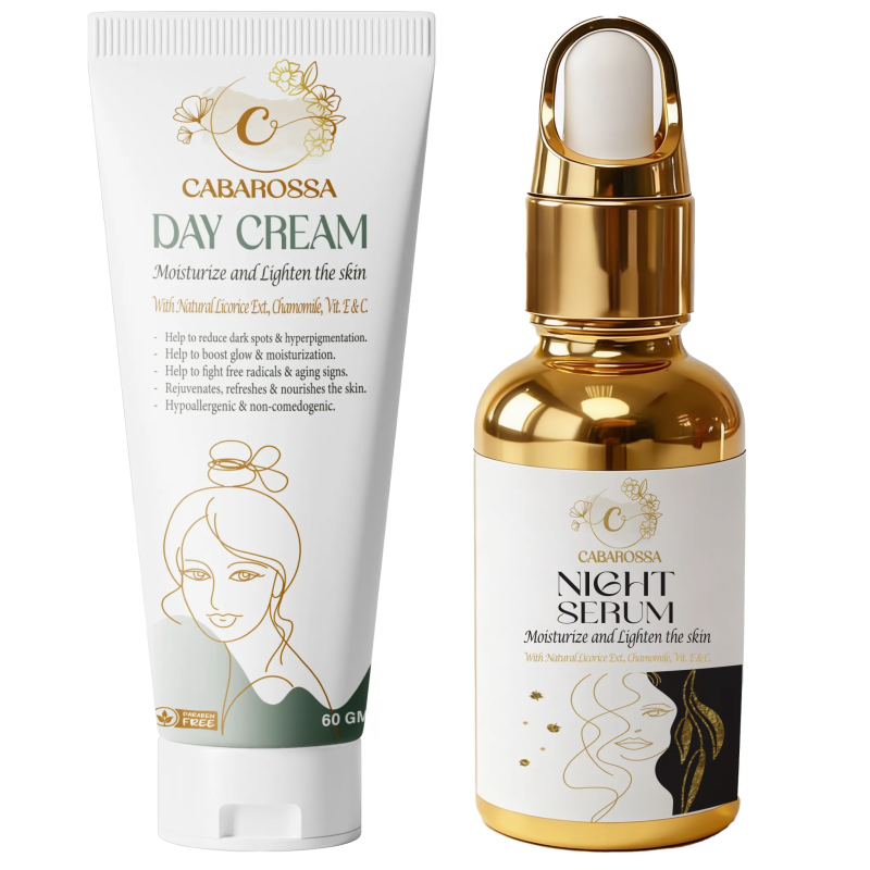 day creamm 30ml & night serum 60gm