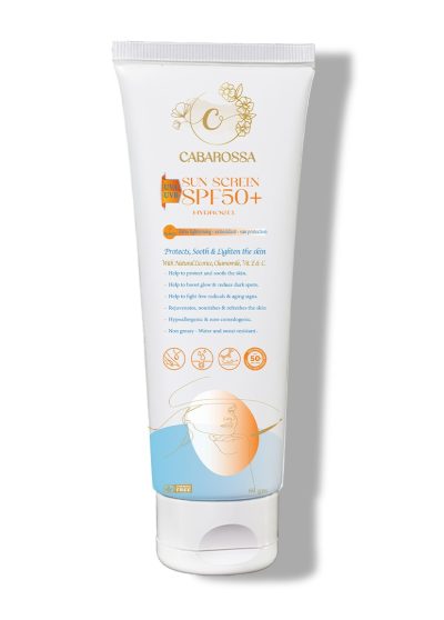 كاباروزا صن سكرين + SPF 50  – جم 60
