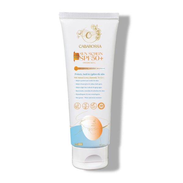 كاباروزا صن سكرين + SPF 50  - جم 60